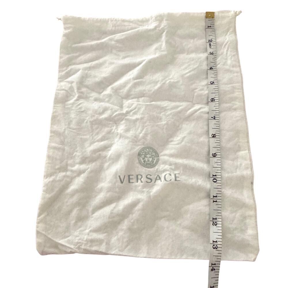 Versace white dust bag drawstring designer lightweight - Picture 4 of 7